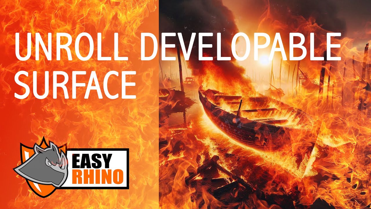 SUPERFICIE SVILUPPABILE - UNROLL DEVELOPABLE SURFACE