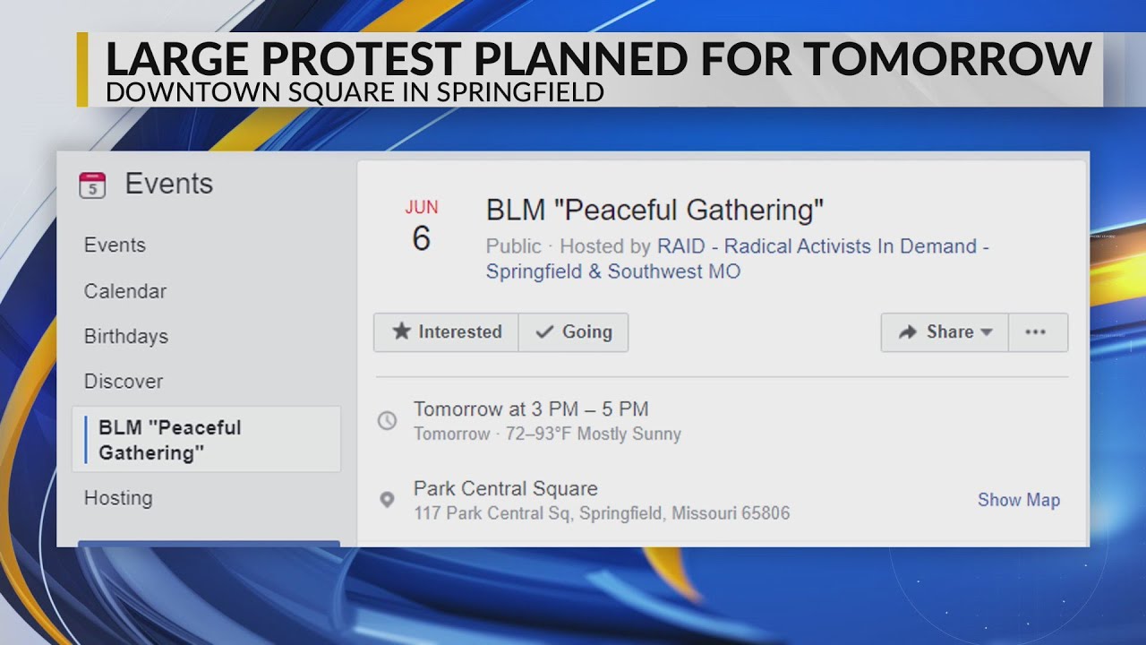VIDEO: Large protest planned June 6 at Park Central Square