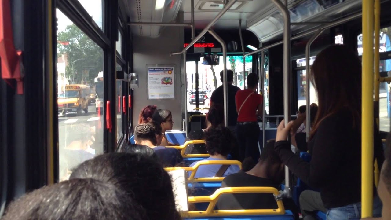 Bee-Line Bus Ride: NABI 40LFW Hybrid [#262] Route 2 from 242nd Street Subway to Executive Blvd
