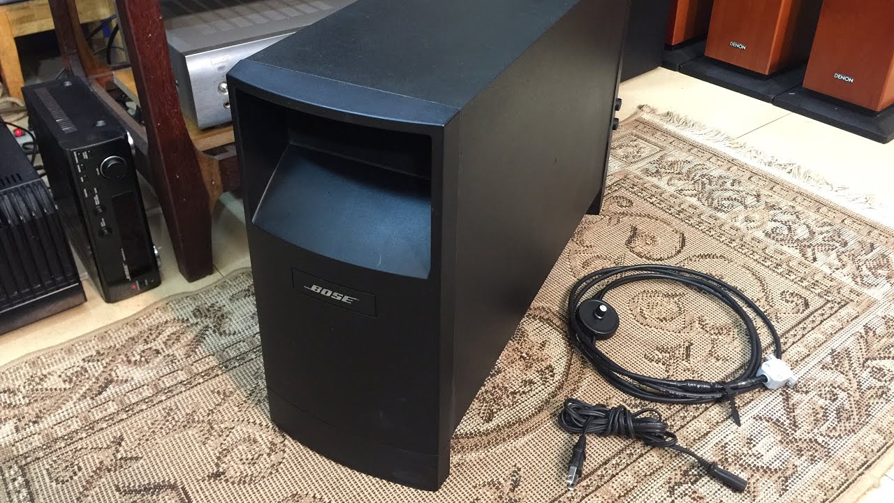 Review cách dùng Sub điện BOSE AM10 Series III cho mọi amply luôn !