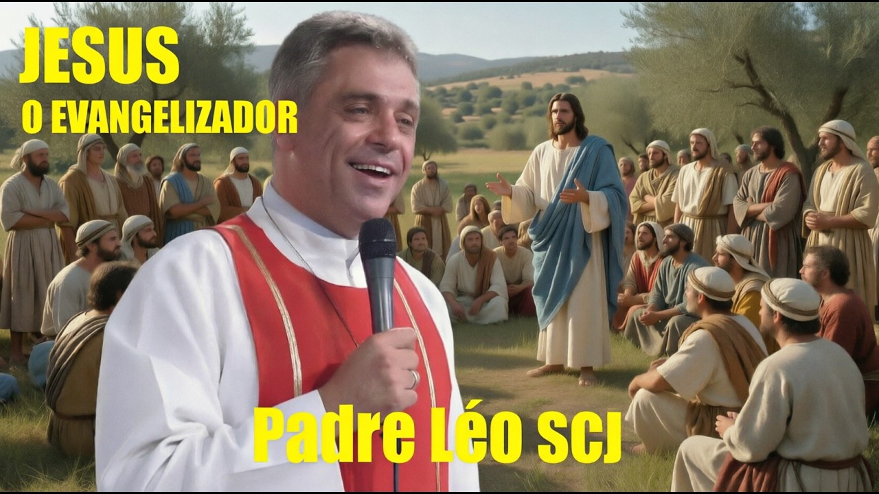 Jesus o Evangelizador - Pe. Léo scj - Inscreva-se no canal - Dê seu like - Comente