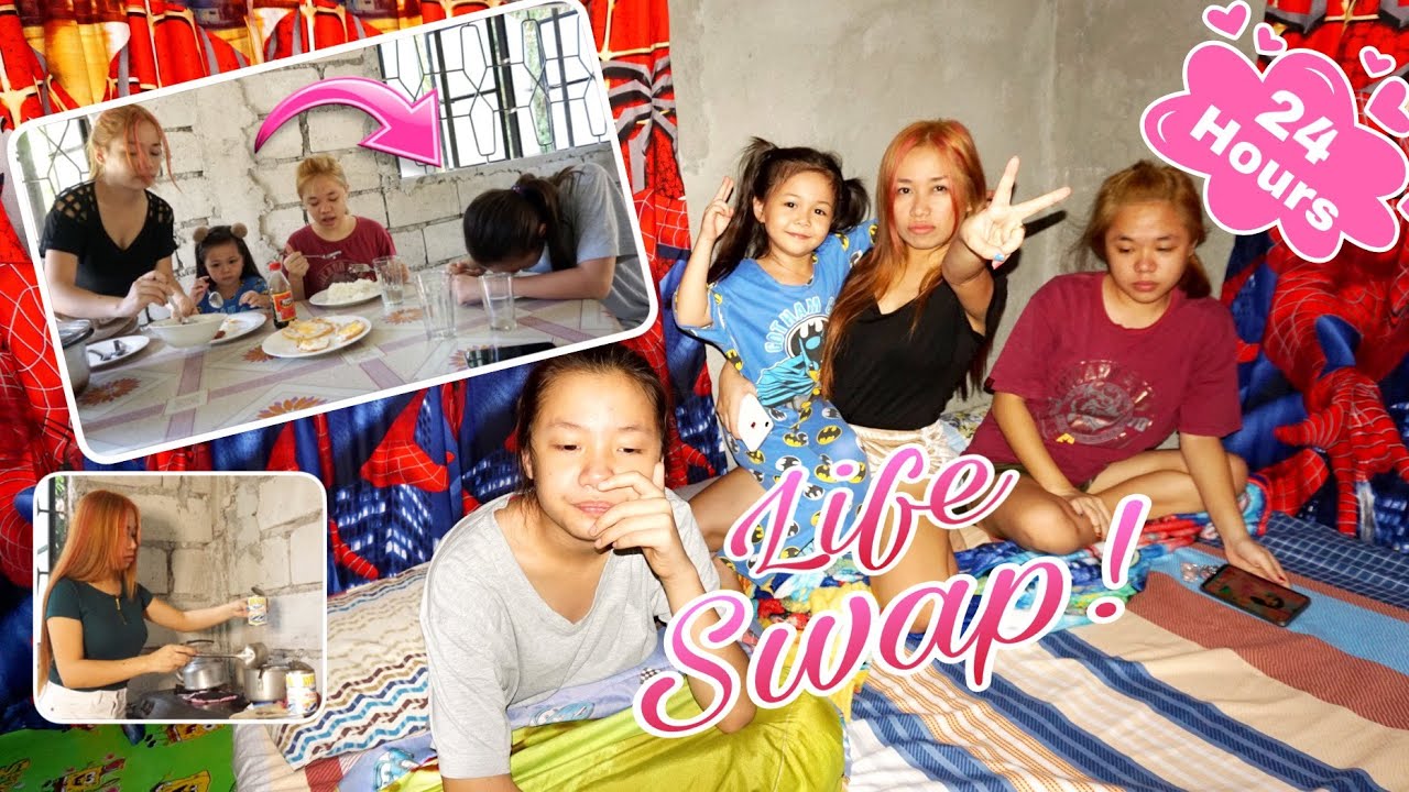 HOUSE SWAP FOR 24 HOURS | KINAYA BA NAMIN?