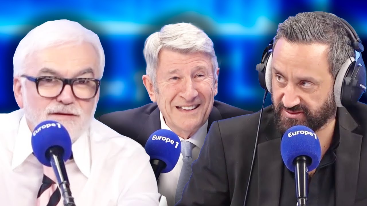 Insolite - Quand Pascal Praud s'invite en studio aux côtés de Philippe de Villiers et Cyril Hanouna