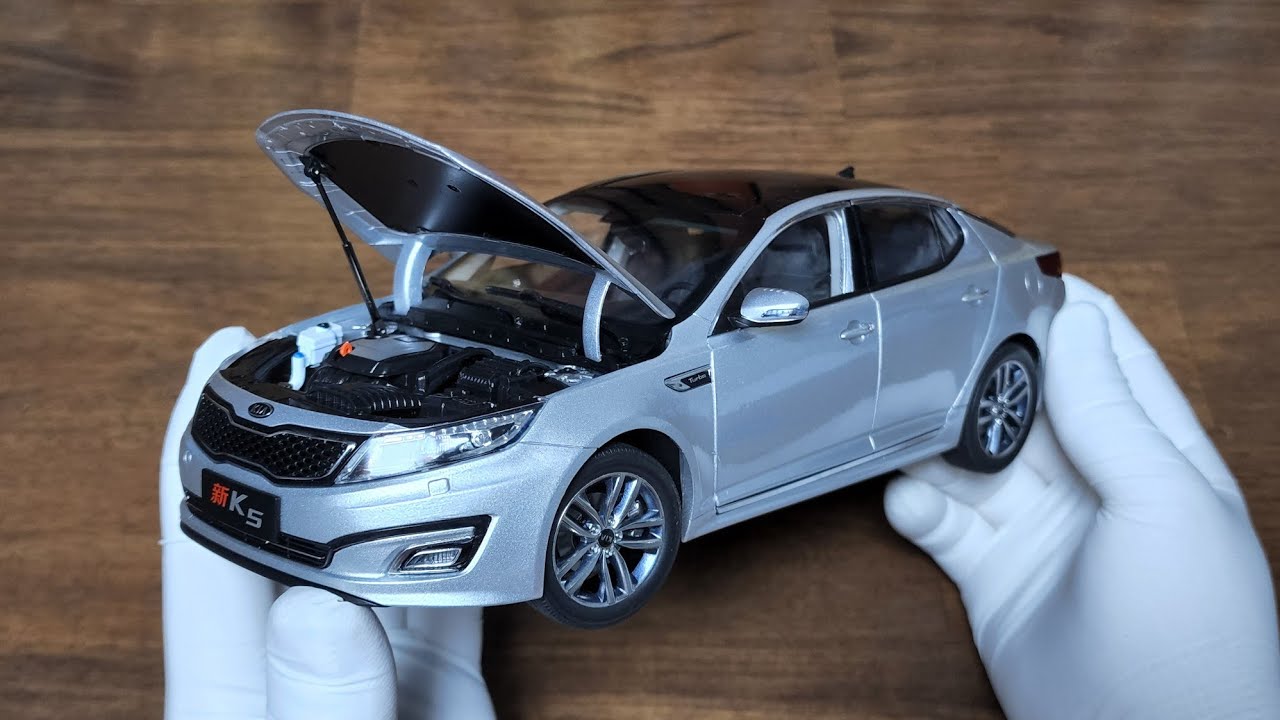 1:18 Diecast model car/ Kia K5 2014 review [Unboxing]