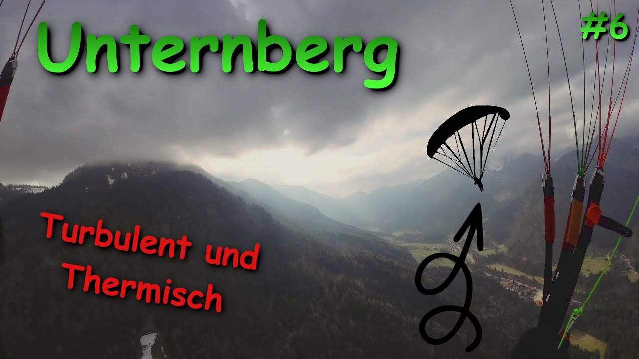 Turbulenter Flug mit Thermik am Unternberg | 6. Flug