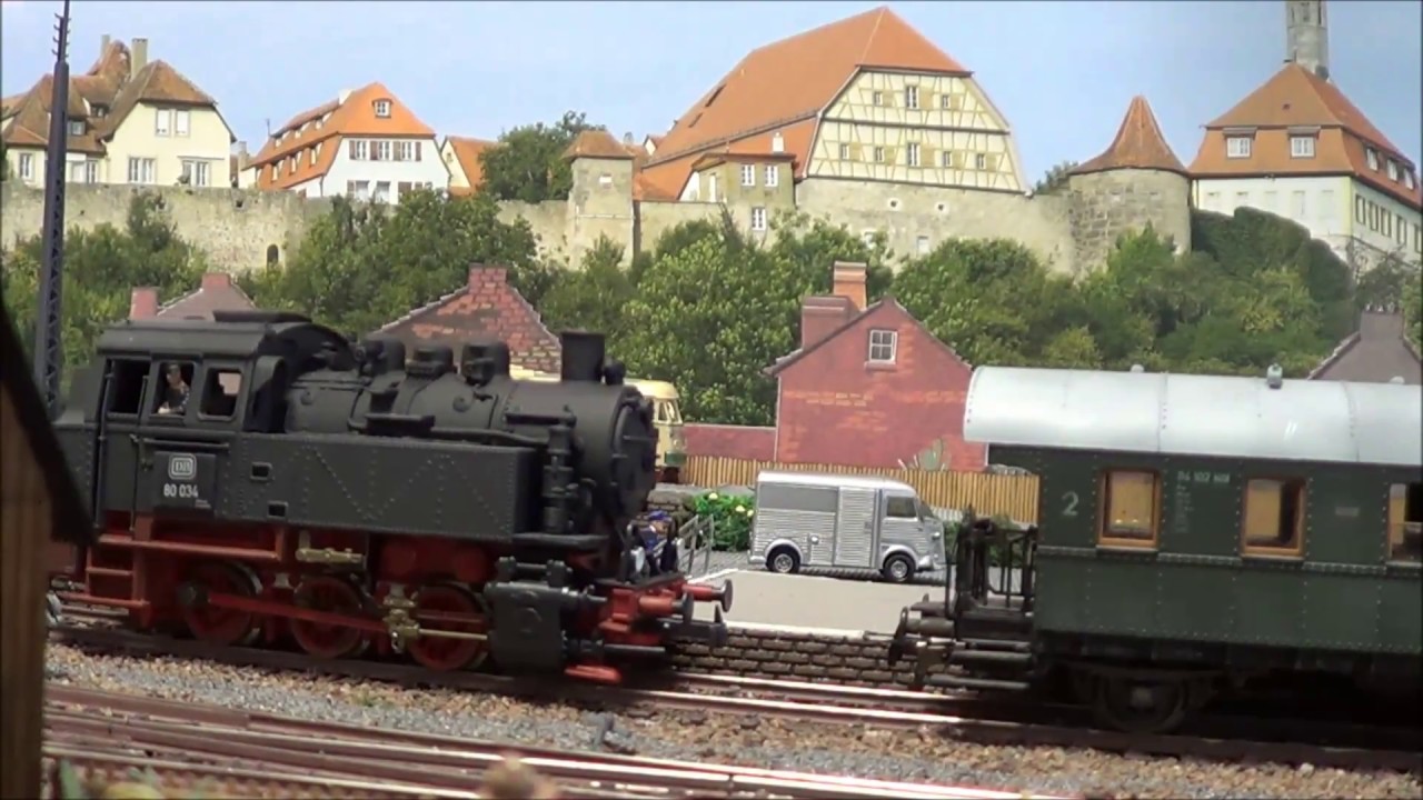Nebenbahnromantik im Endbahnhof in den 60ern Spur H0 Teil 2