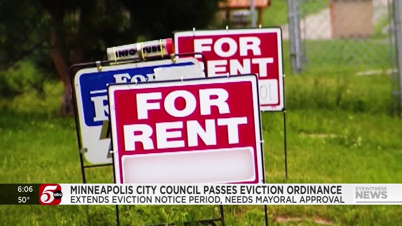 Minneapolis City Council approves ordinance aimed at providing reprieve for renters facing eviction