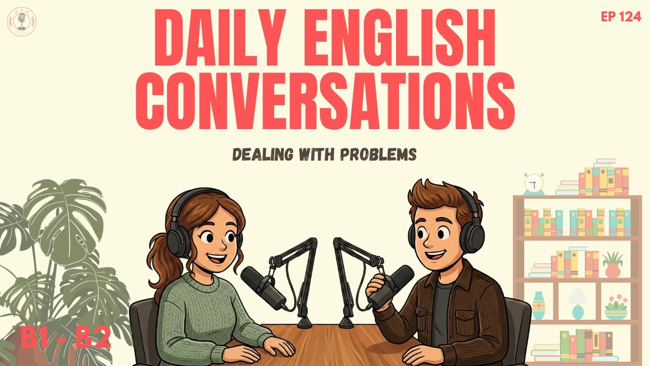 Learn How to Handle Difficult Situations in English 🛑| Podcast To learn English!