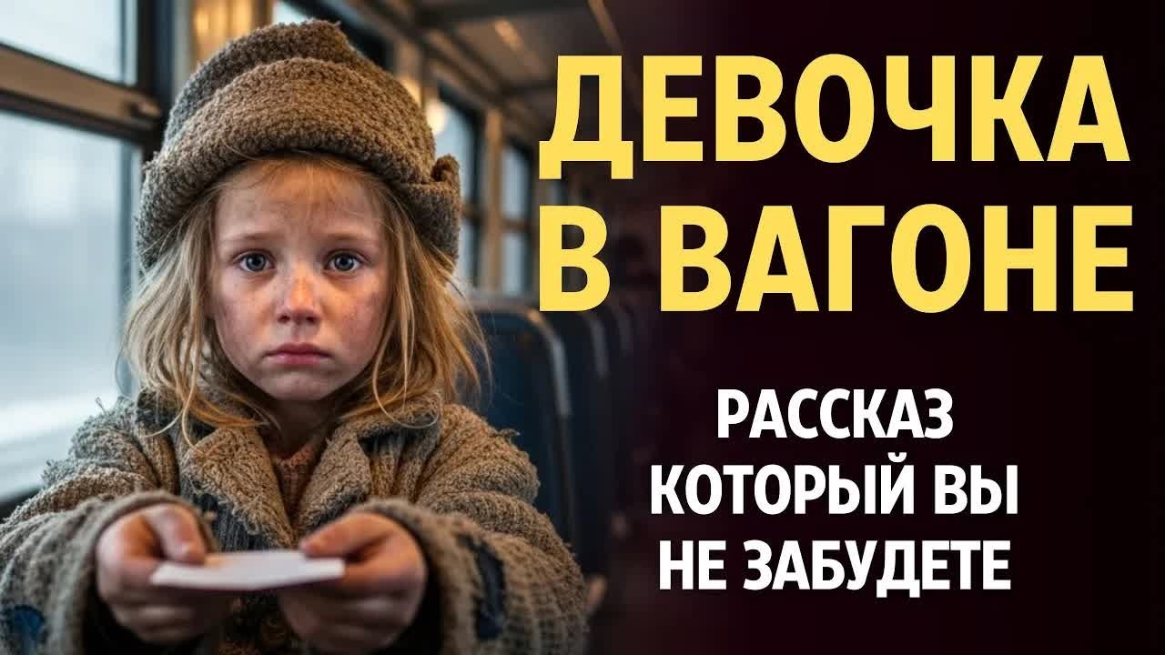 «ДЕВОЧКА В ВАГОНЕ». Я плакала когда читала эту историю... Рассказ, который вы запомните. История.