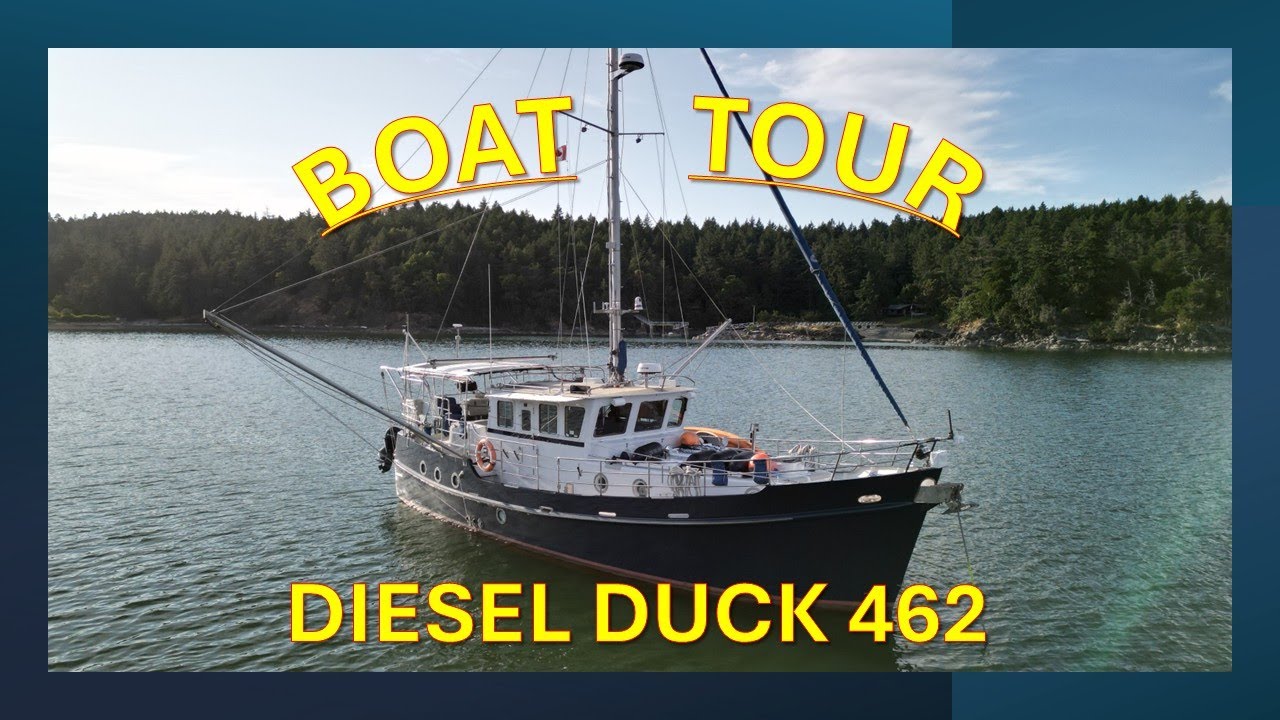 Diesel Duck 462 Boat Tour Ep. 10