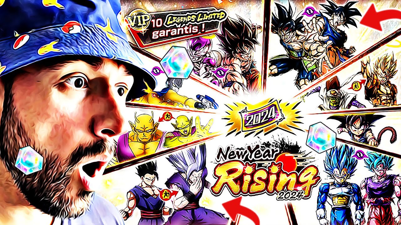 😲 JE DROP 20 LF DANS CETTE VIDÉO ! INVOCATION PORTAIL NOUVEL AN 2024 DB LEGENDS !!!