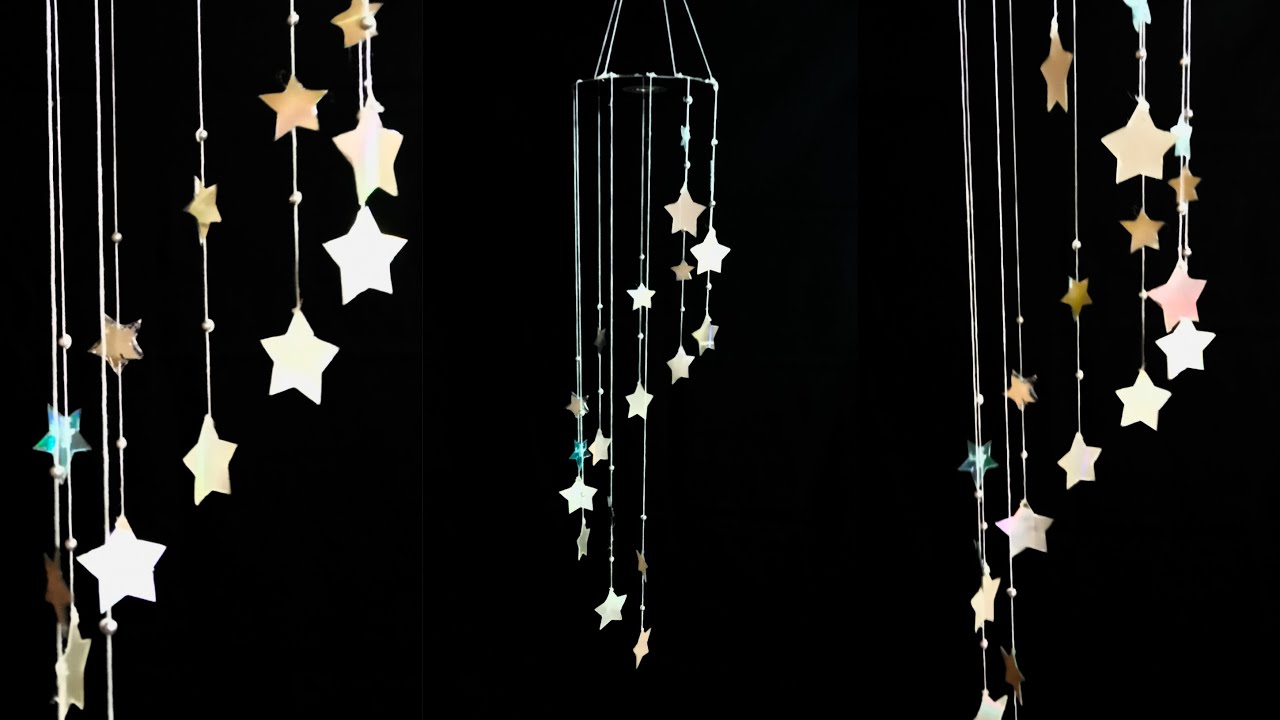 Diy wind chime with waste cd || best out of waste from cd ||waste cd crafts