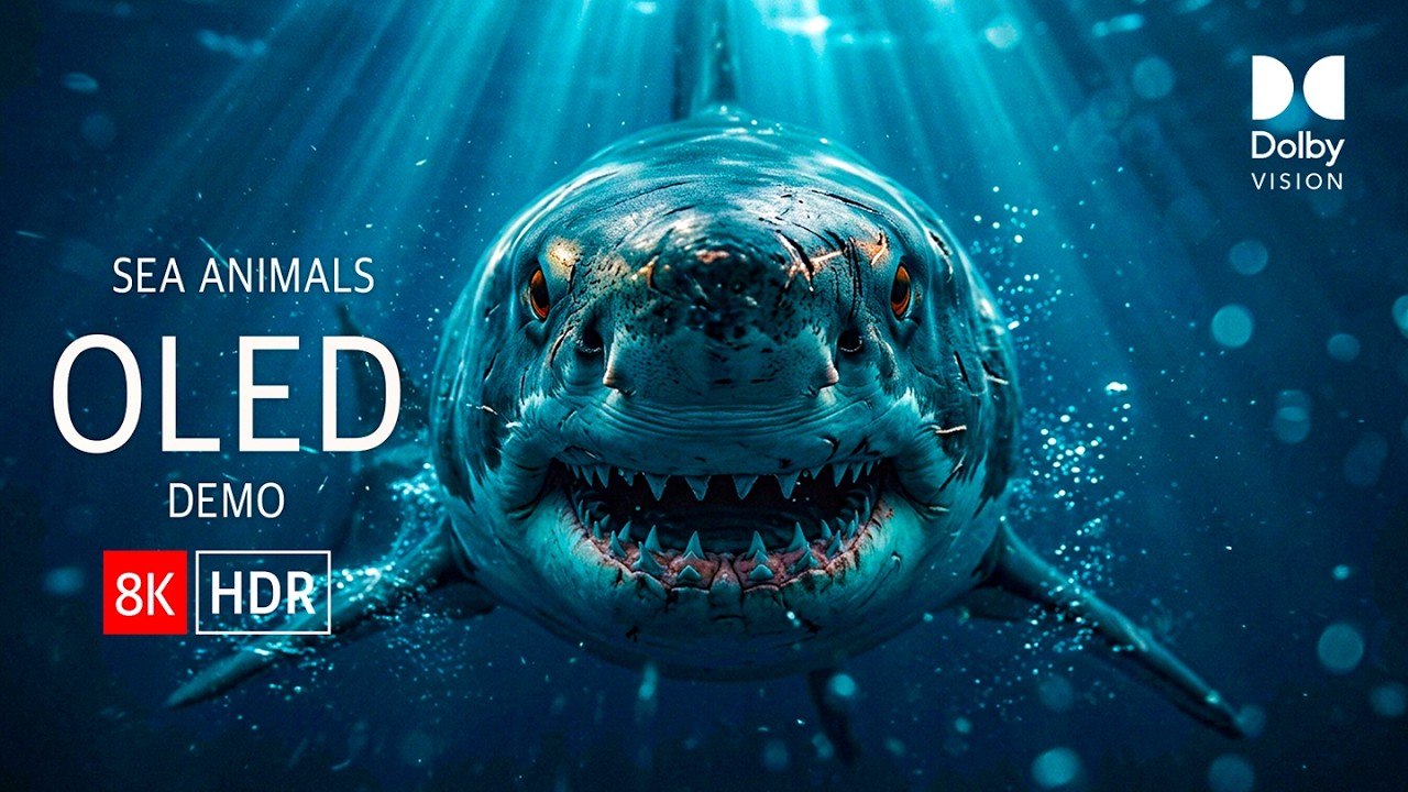Underwater Life OLED Demo HDR 8K Ultra HD Dolby Vision™ 60fps