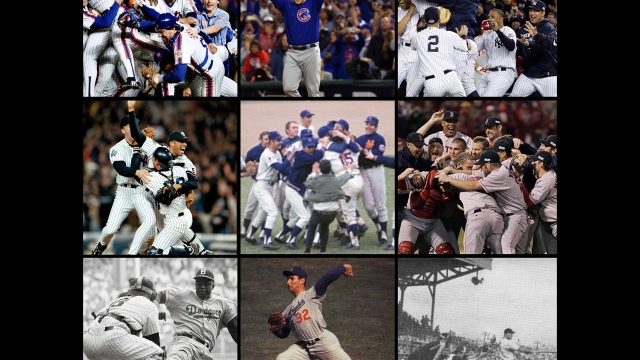 All Footage Of The World Series Last Plays (72) 1943-2016 :YouTube First Edition (2017)