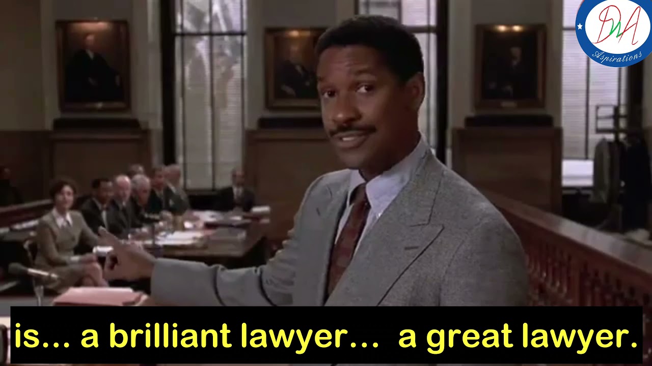 COURTROOM SCENE from the movie PHILADELPHIA MALE LAWYER OPENING STATEMENT