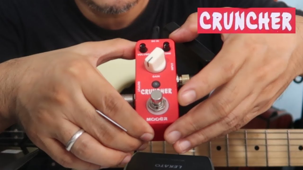 Mooer Cruncher Distortion Demo (Guitar Effects Pedal Guide)