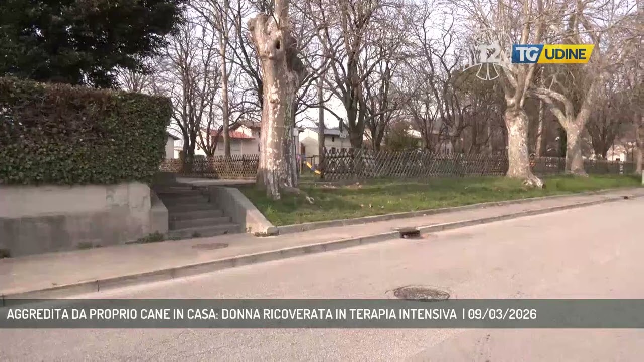 AGGREDITA DA PROPRIO CANE IN CASA: DONNA RICOVERATA IN TERAPIA INTENSIVA  | 09/03/2026