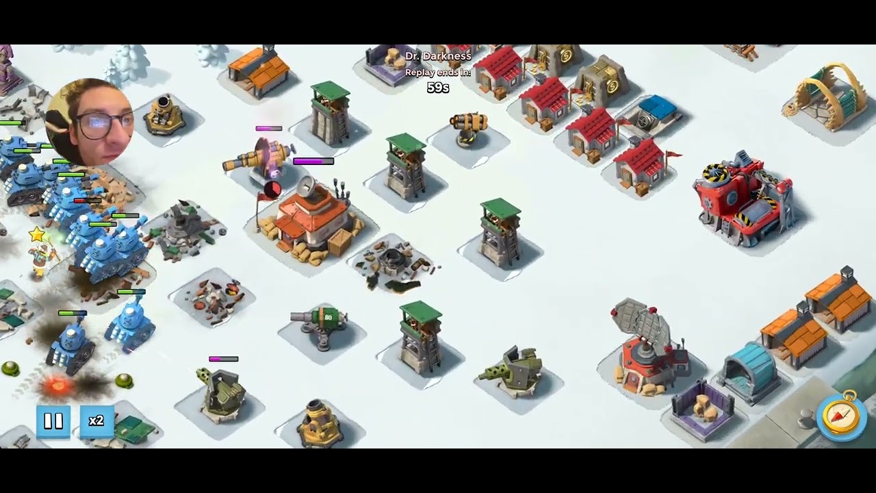 BOOM BEACH: Tanks attack video 