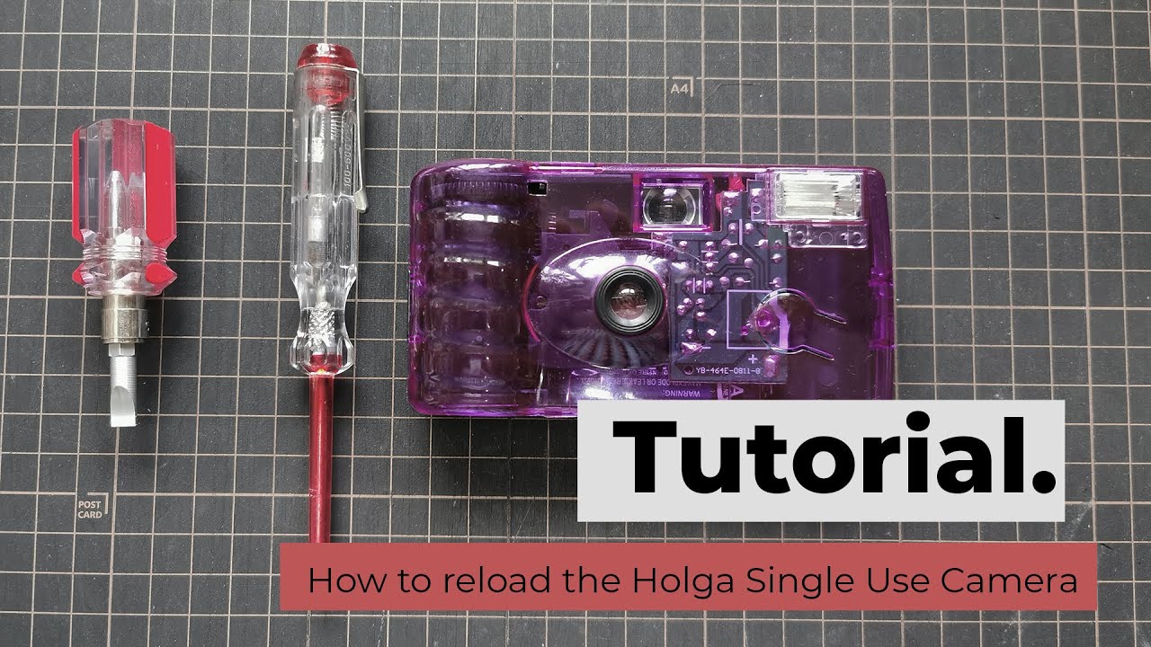 How to reload the Holga Single Use Camera