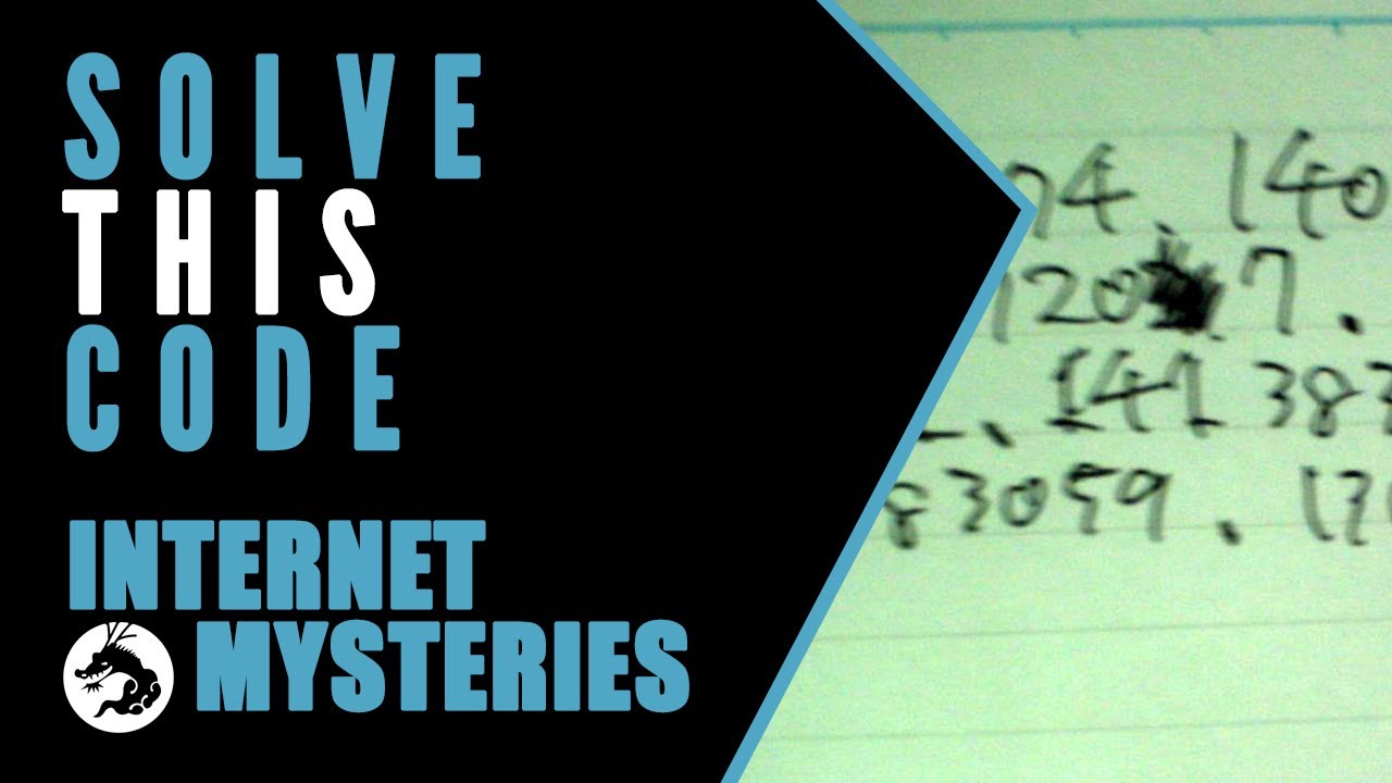 Internet Mysteries: Can You Help Me Solve This Code?