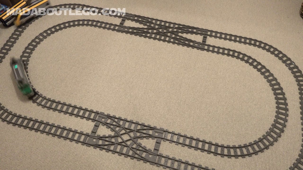 Building a Crossovers Train Track for your Lego Sets.