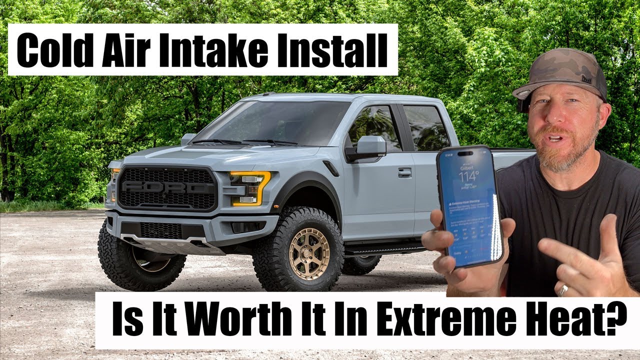 3rd Gen Ford Raptor Cold Air Intake Dyno Test in Extreme Heat
