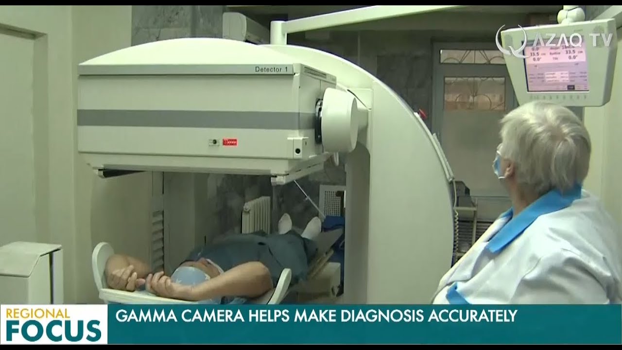 Gamma camera helps make diagnosis accurately