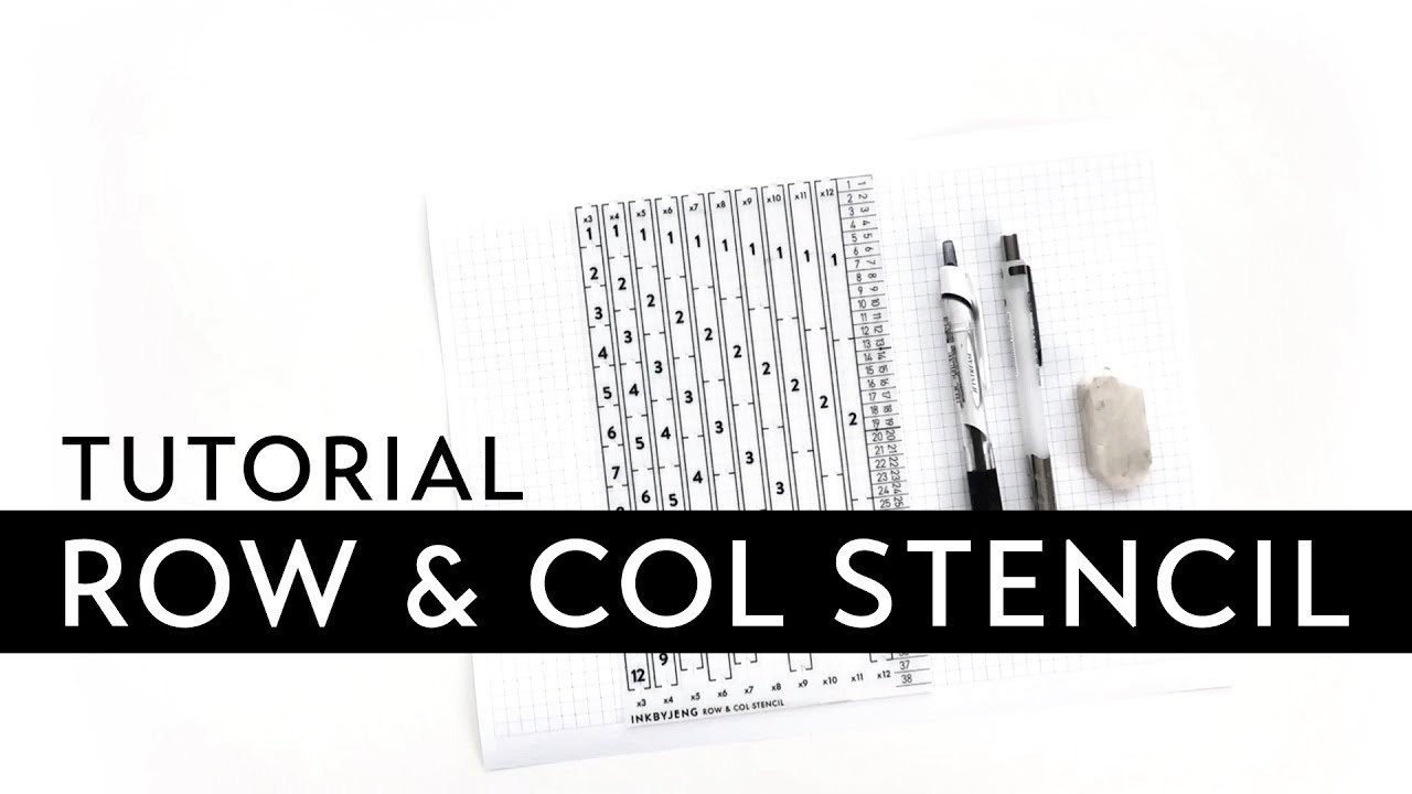 Tutorial - Row and Column Stencil