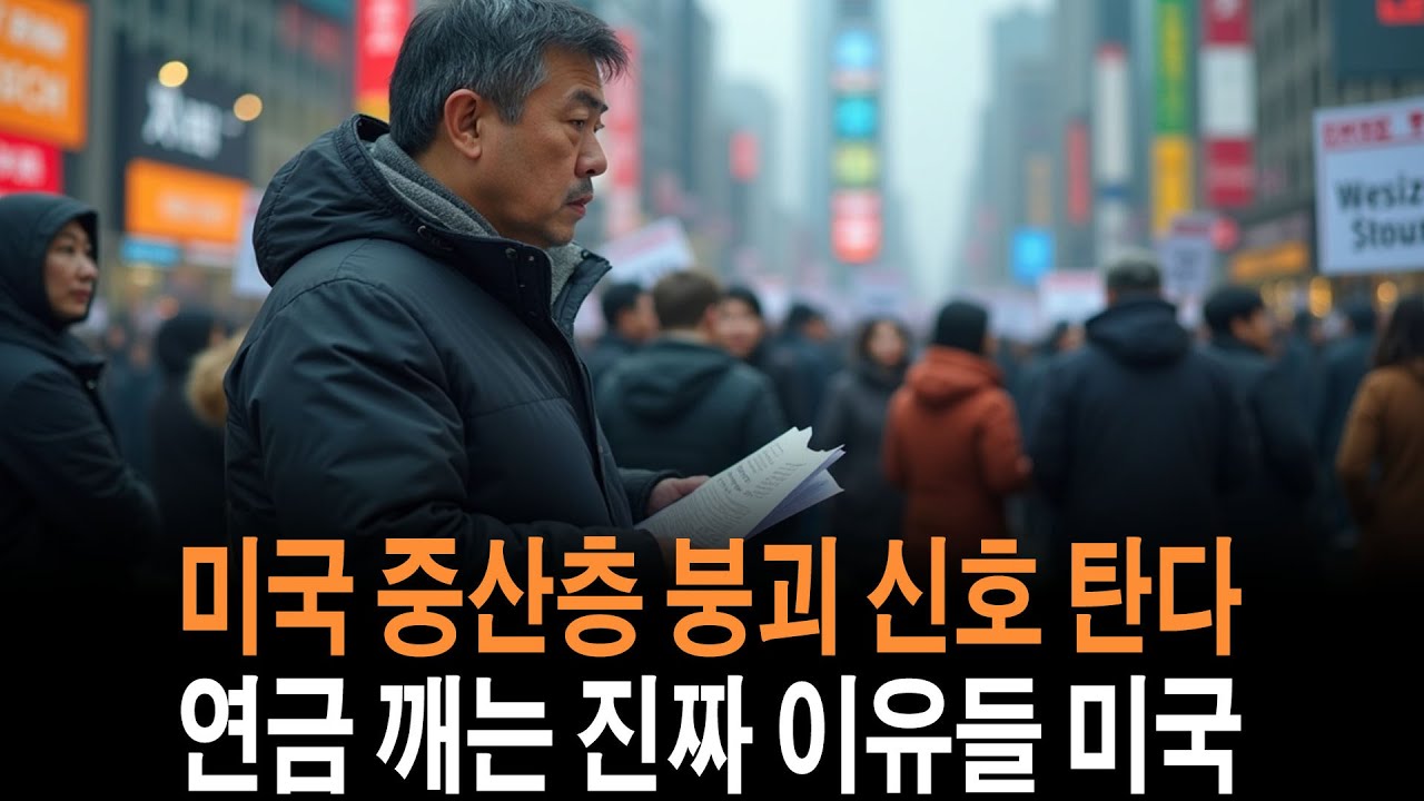 증시는 최고치인데 연금은 깬다, 미국 중산층이 둘로 쪼개지는 진짜 이유