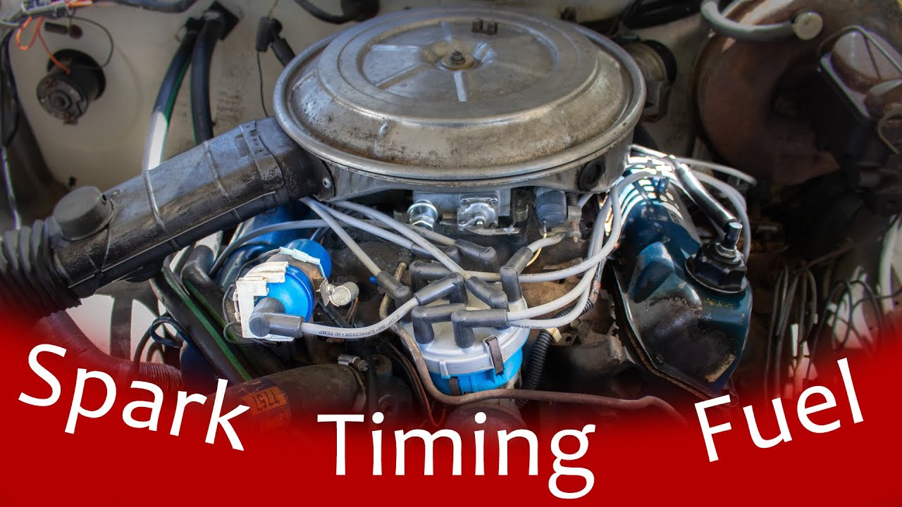 Fixing Rough Idle 1977 Ford F250 351m Engine with Duraspark 2 II Electronic Ignition System
