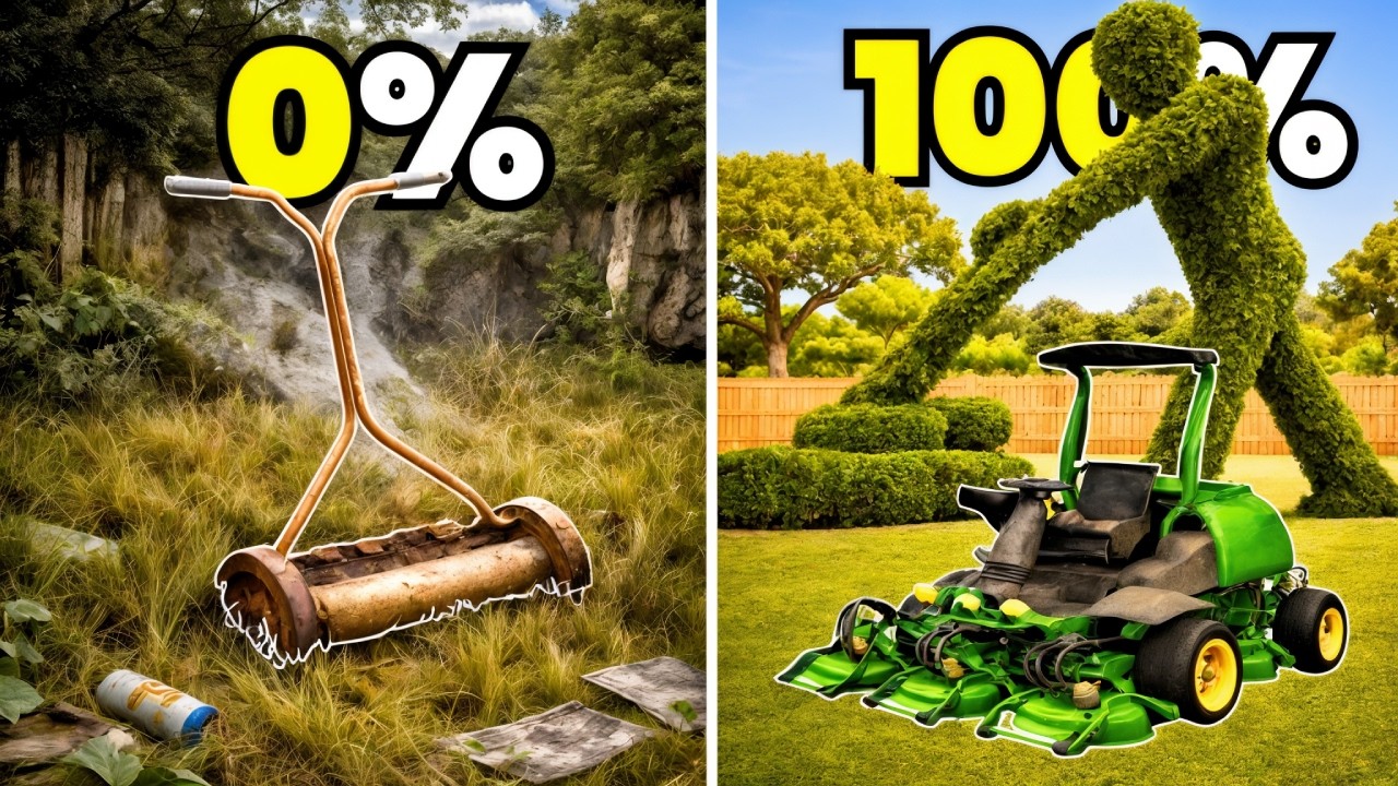 Dieser Schrott-M&auml;her soll das Imperium meines Opas retten? | 100% Lawn Care Simulator