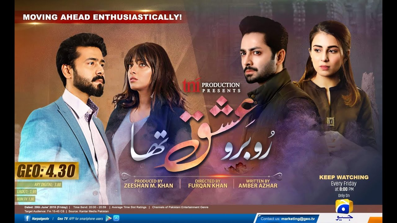 Ru Baru Ishq Tha | Drama | Pakistani romantic TV serial | Photos | #geotv #intertenment
