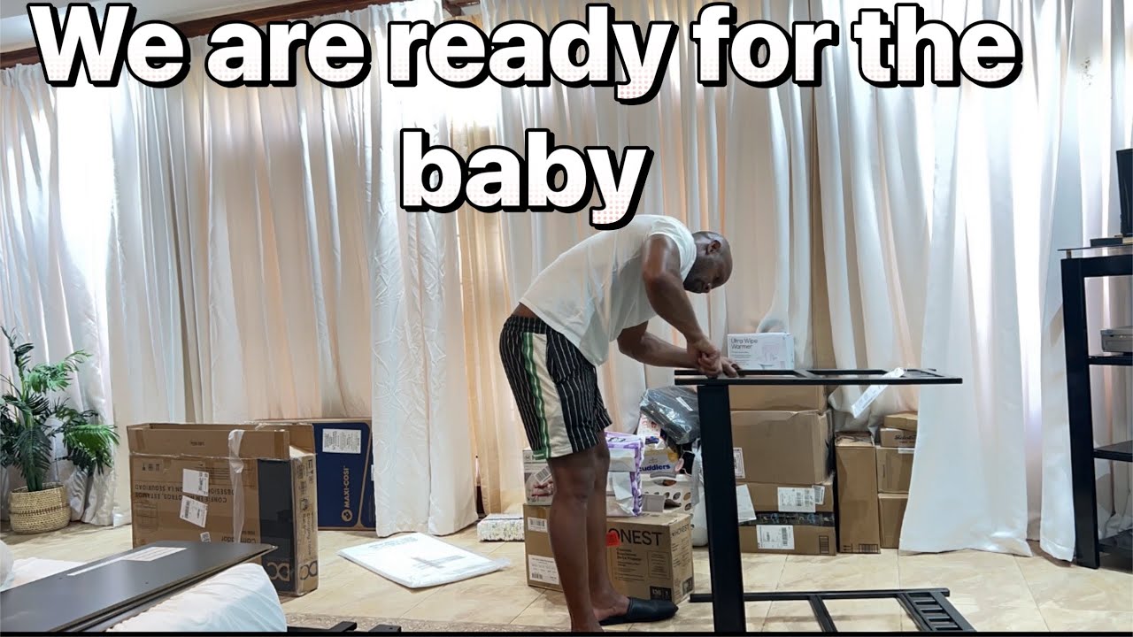 Big shipment came in for the baby!! Unpacking may reveal the gender 👀