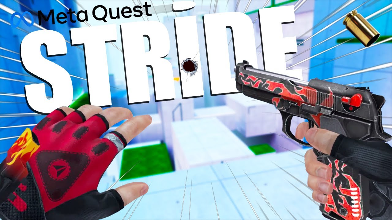 Stride VR PARKOUR IS A GAME CHANGER with Haptics!