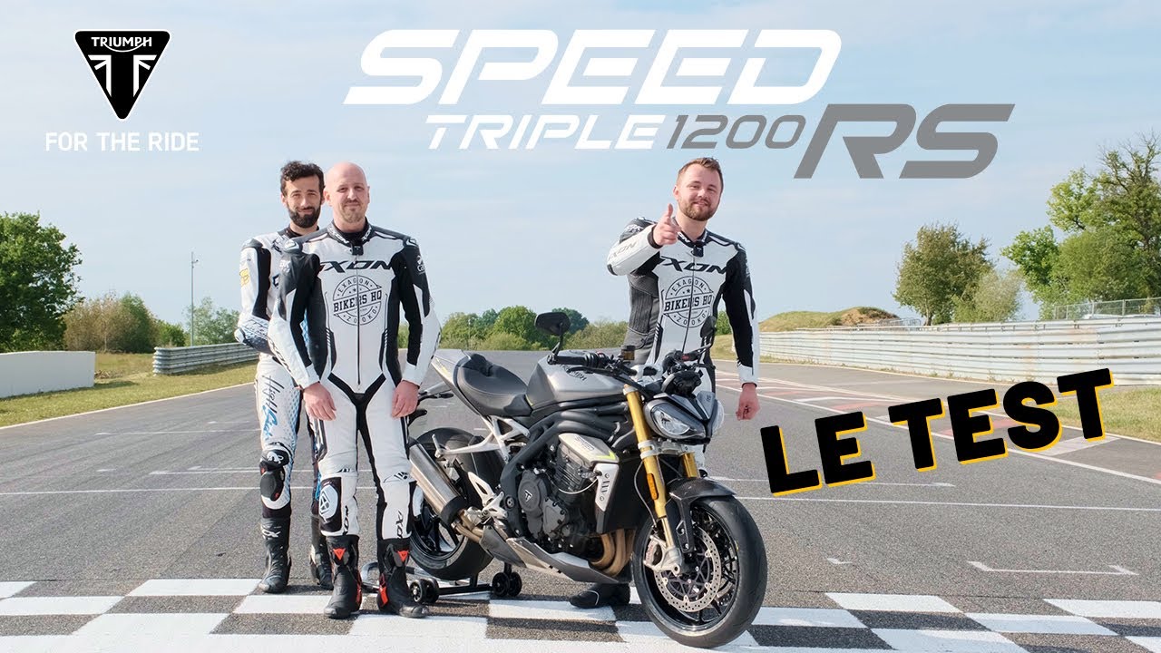TEST : Triumph Speed Triple 1200 RS - un hyper-roadster à l'anglaise ?
