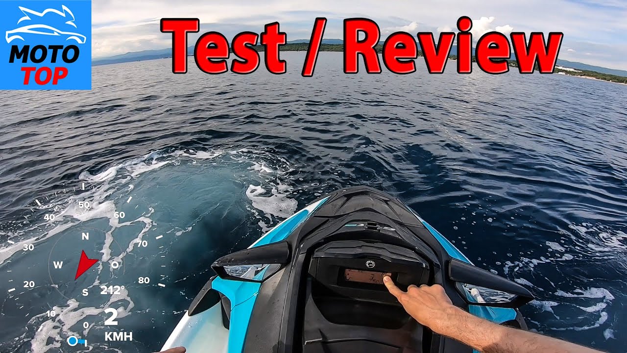 JETSKI SEADOO GTX PRO 130 - Testride / Review - Gopro GPS measured