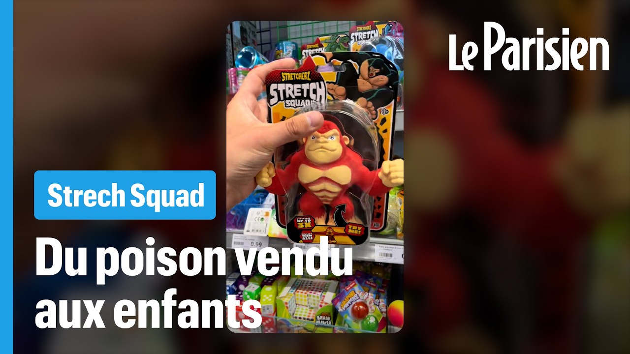 Des figurines Stretch Squad contaminées à l’amiante vendues chez Action