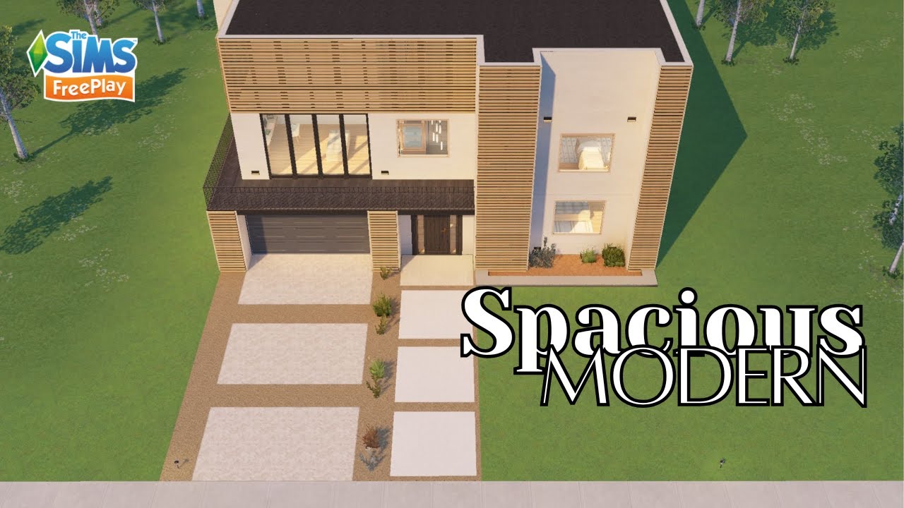 SPACIOUS MODERN | The Sims Freeplay
