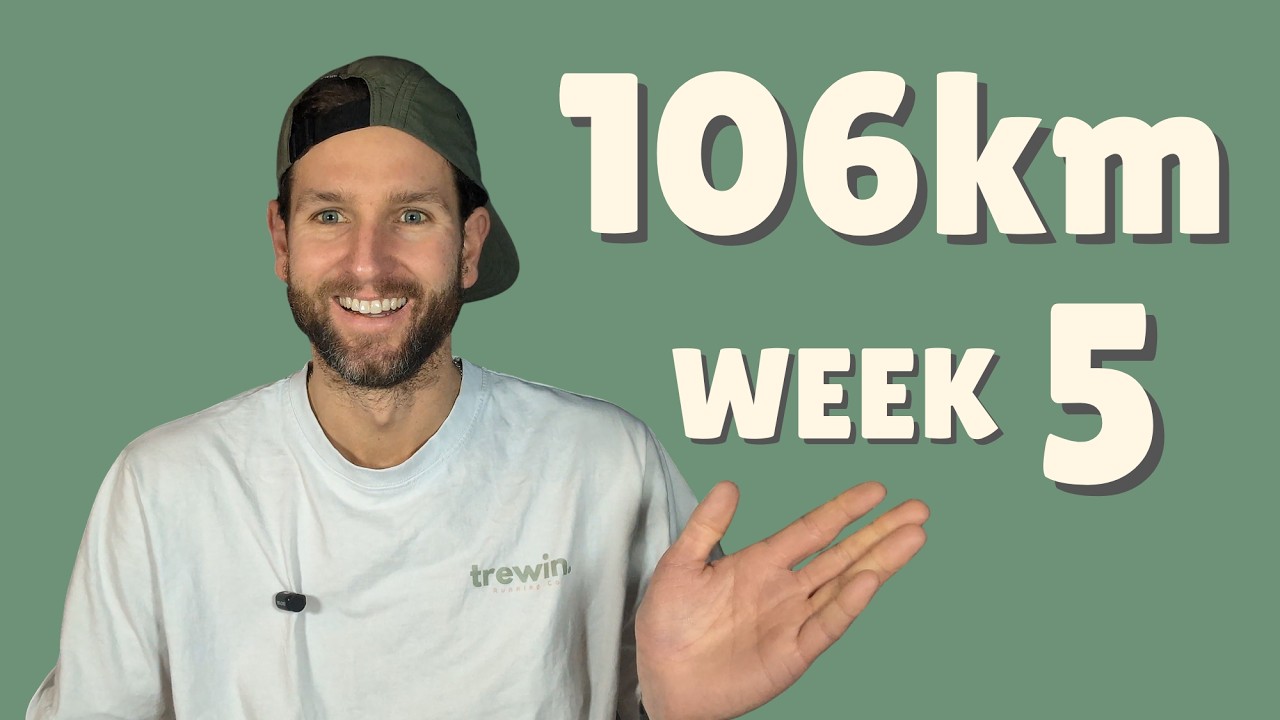 106km TRAINING WEEK - Week 5 - Edinburgh Marathon Training