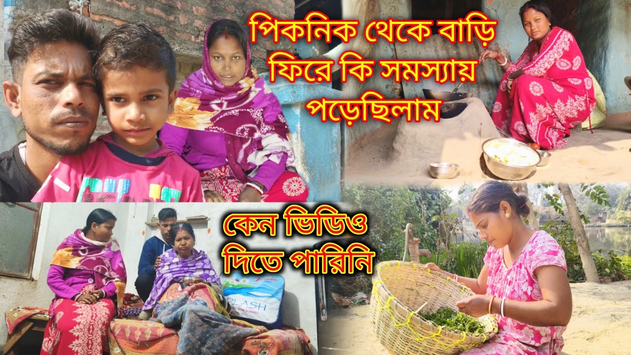 পিকনিক থেকে বাড়ি ফিরে কি সমস্যায় পড়েছিলাম কেন ভিডিও দিতে পারিনি সবটা বোললাম তোমাদের 