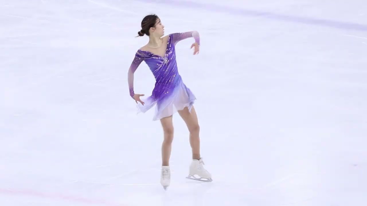 유영 Young YOU 오전 공식연습 FS 런스루 fancam [2025 랭킹대회]