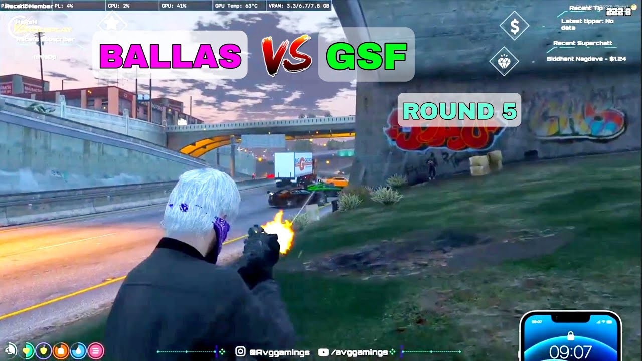 Gsf vs ballas | Round 5 | Vltrp