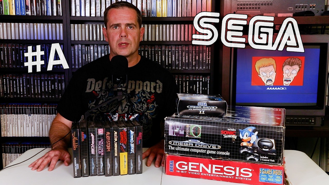 Sega MegaDrive kolekcija #A