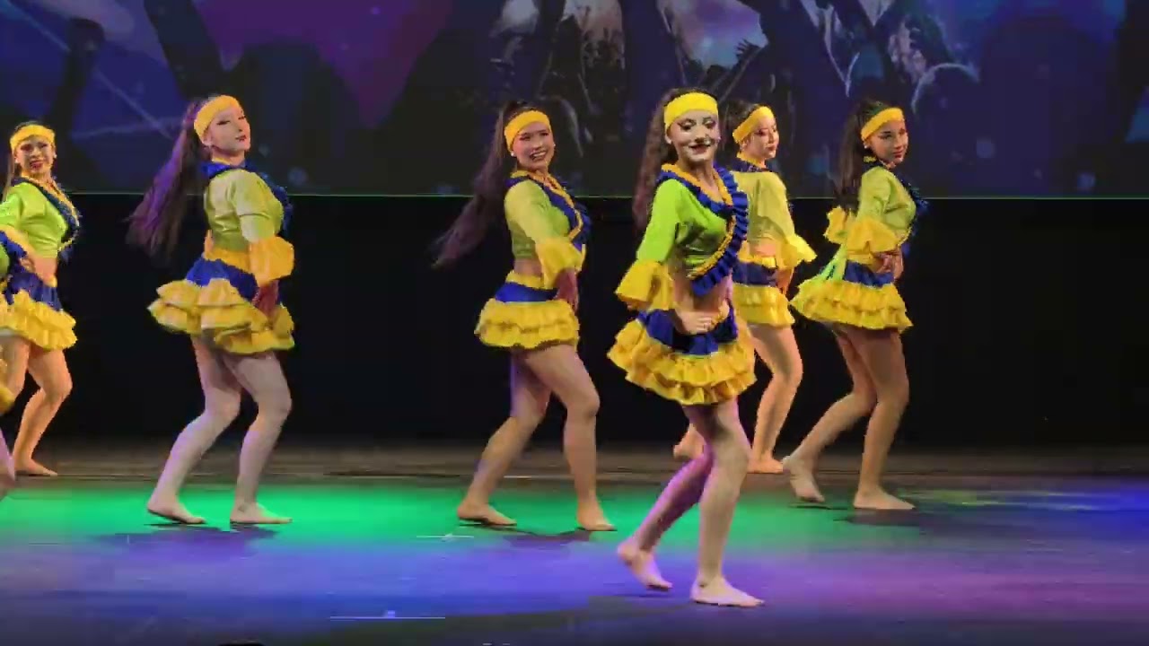 II Encuentro de Danzas Folclóricas Temuco. Bafoma Lambada.