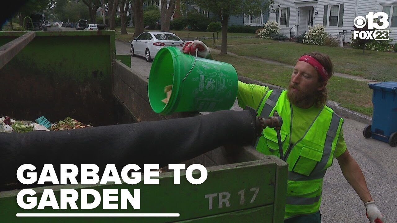 Company transforms food waste into soil with curbside composting service