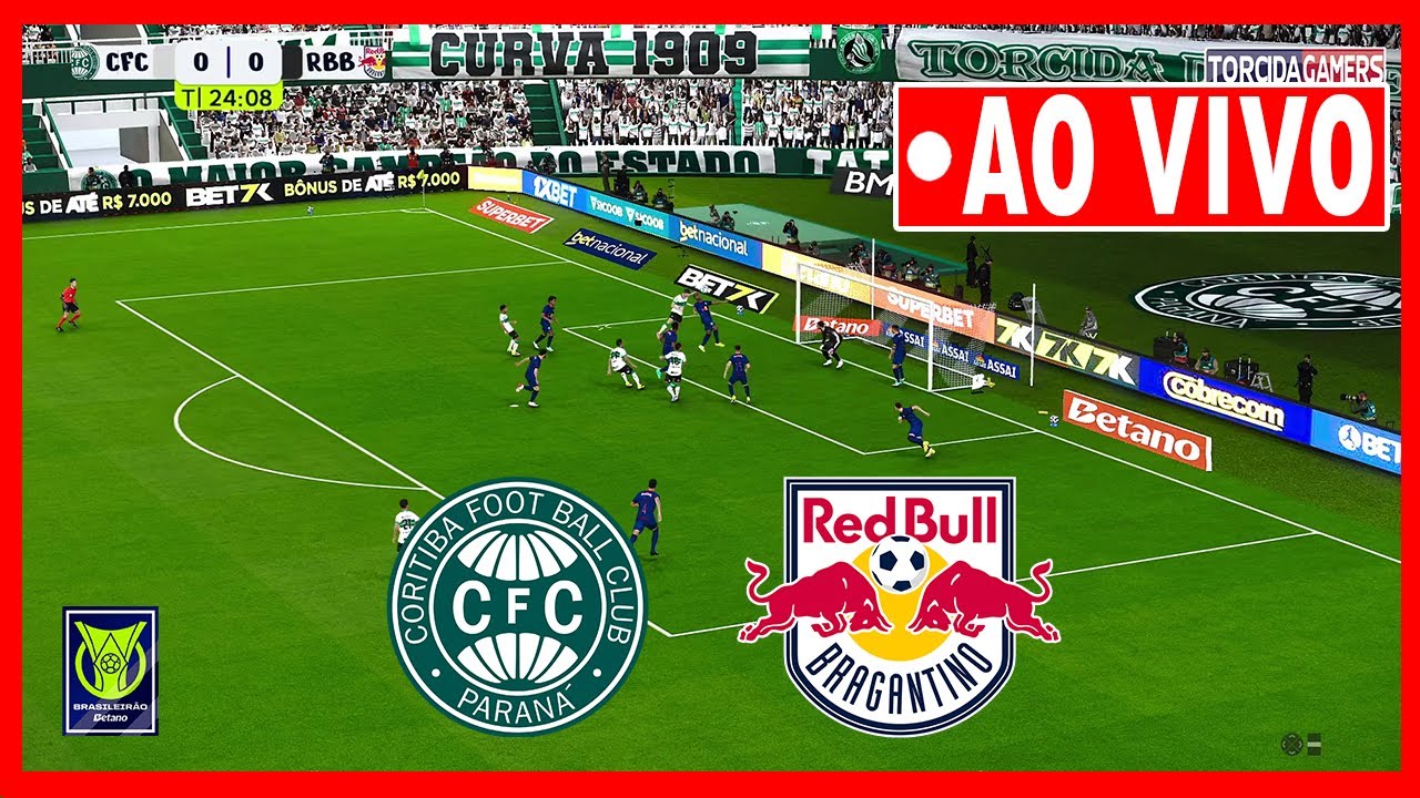 🔴 CORITIBA X BRAGANTINO AO VIVO COM IMAGENS | BRASILEIR&Atilde;O 2026 | JOGO DE HOJE SIMULA&Ccedil;&Atilde;O