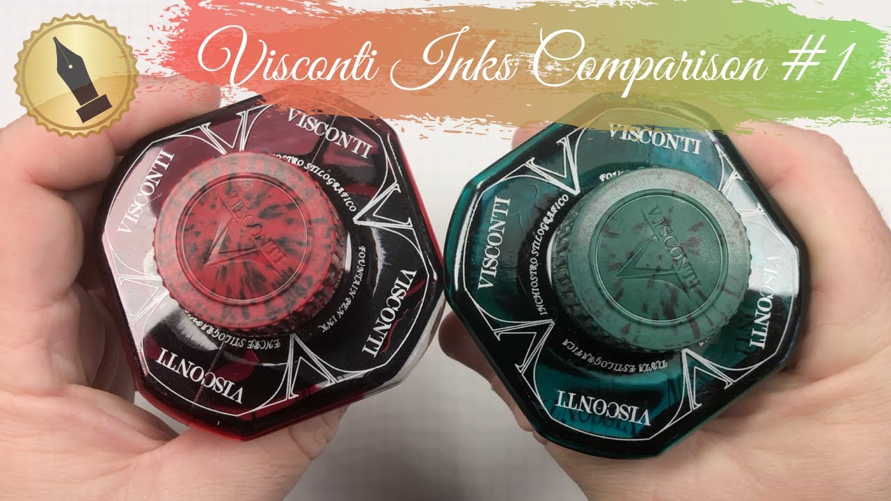 Visconti Inks Comparison #1