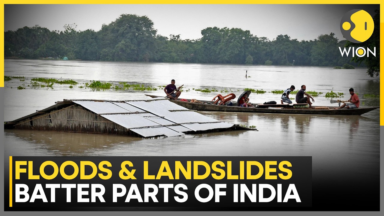Floods Disrupt Communities As Relentless Monsoon Rains Batter India | WION News
