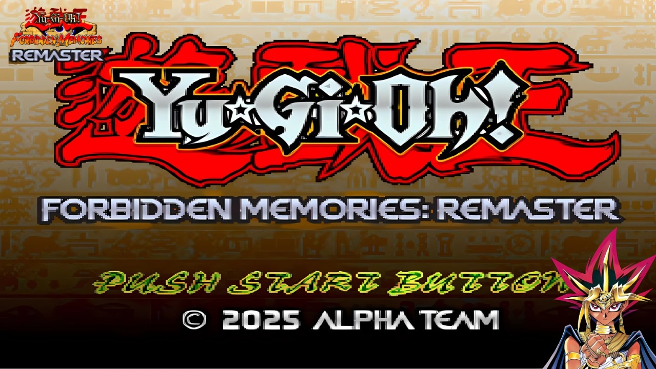 Yu Gi Oh! REMASTER 2025 versão BETA do NOVO MOD! #yugioh #yugiohps1