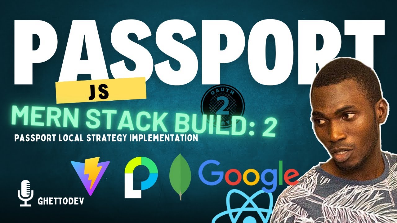 PassportJS with MERN Build: 2